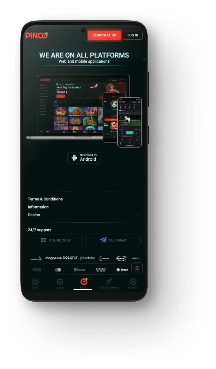 Pinco apk android download